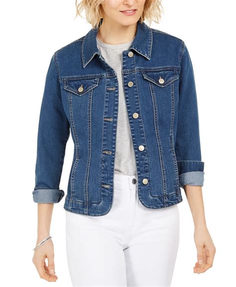 soft petite denim jacket
